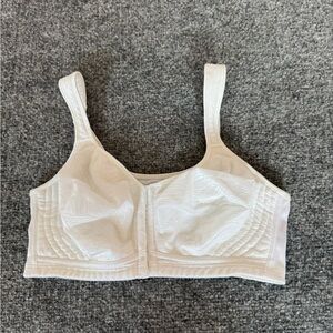 Playtex E525 Fittingly Fabulous Wirefree Full Cover Bra 36D White